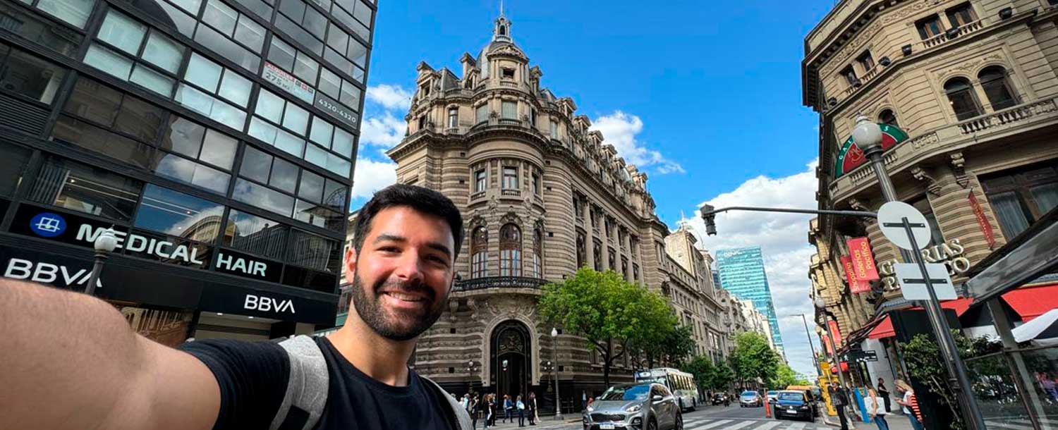 Selfie en el Centro Naval