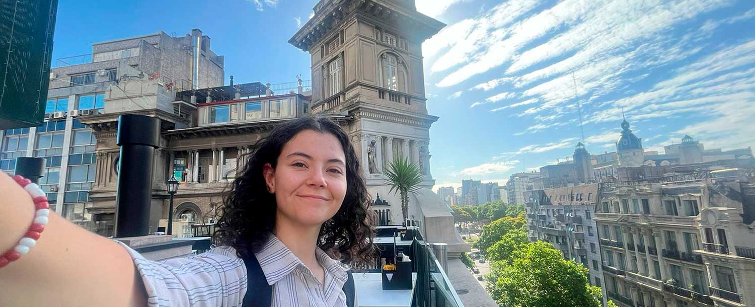 Selfie en Rooftop Dome, Hotel Tango Mayo